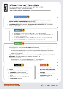 SSI c/ SANY Quincaillerie